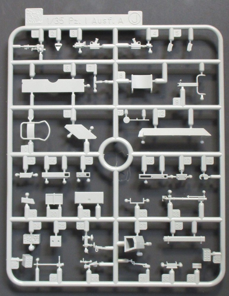 1/35 Scale Dragon Pz.Kpfw.I Ausf.A Modified Parts Tree J Kit 6356