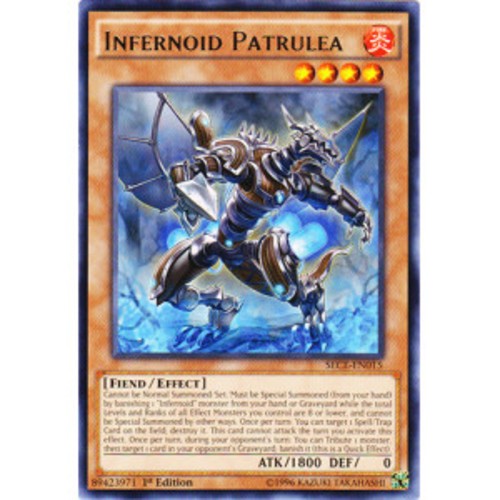 Infernoid Patrulea SECE-EN015 1st Ed Rare Lightly Played
