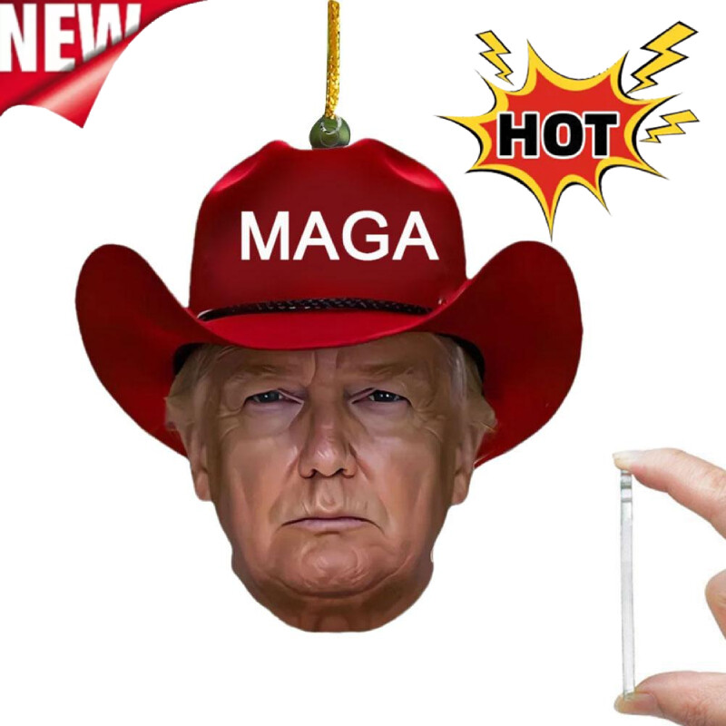 DonaldTrump-Pendant Ornament Christmas Hanging Decoration Holiday Gift New%