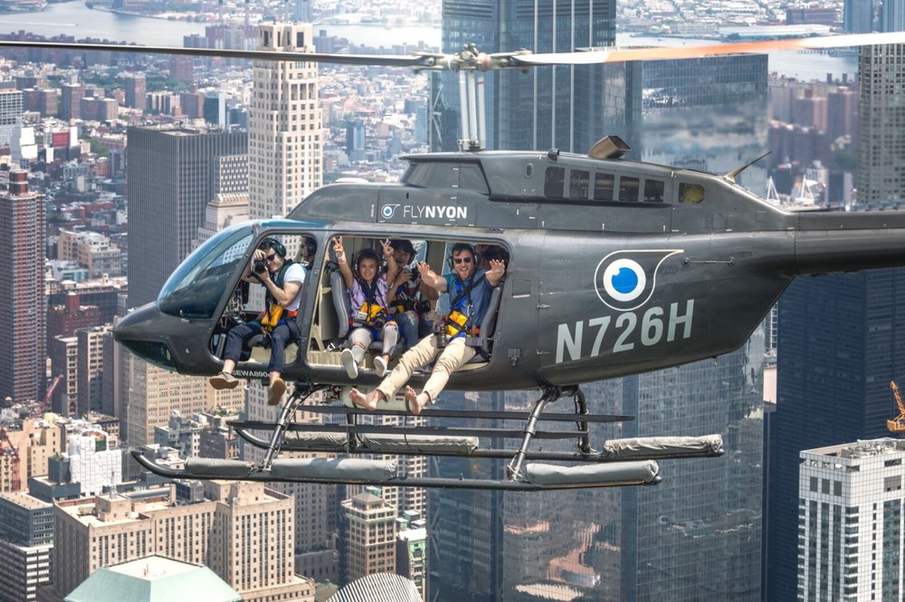 FlyNyon Helicopter Ride Doors Off Vouchers x2-image