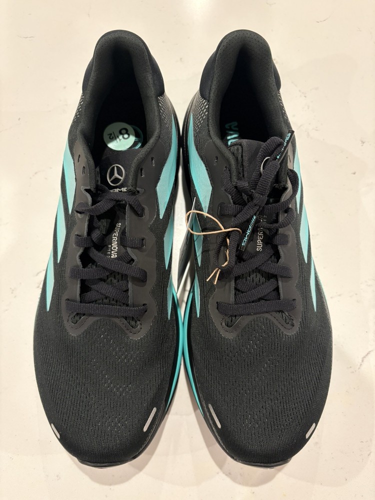 Adidas Mercedes AMG Petronas F1 Supernova Rise, JR9384, Men's Size 8.5