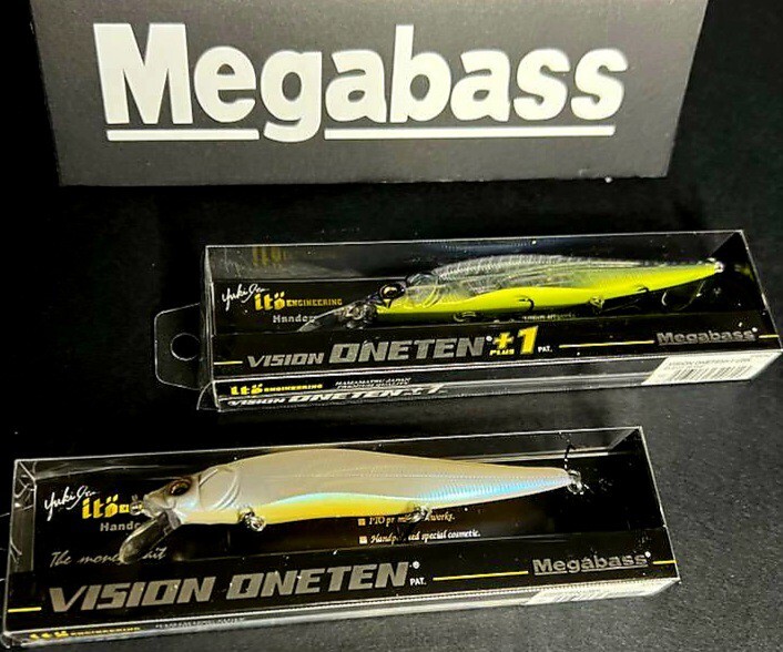 ☆MEGABASS LOT OF 7 ☆2Vision 110 Oneten Jerkbaits 4 POPMAX 1 MAGDRAFT