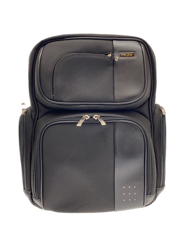 Tumi Black Plain Backpack Model 1317