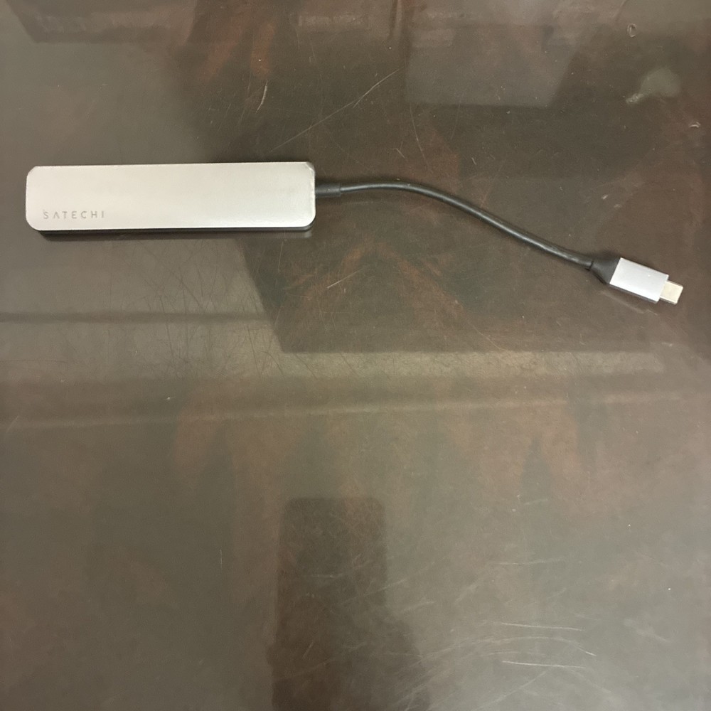 Satechi Aluminum USB-C Multiport Pro Adapter for Mac/iPad SD & Micro SD 4K HDMI
