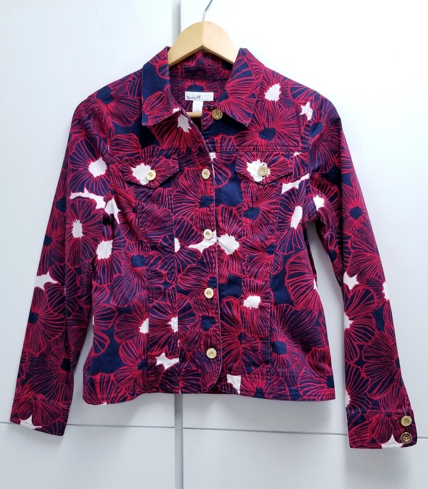 Charter Club Red Floral Jacket, Koret, Charter Club Green Floral Jacket, Itro