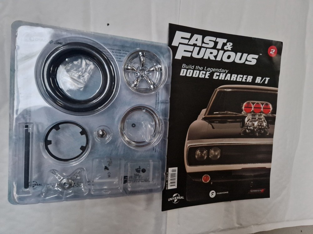 FANHOME 1/8 BUILD YOUR OWN DODGE CHARGER R/T THE FAST AND FURIOUS CAR ISSUE 2