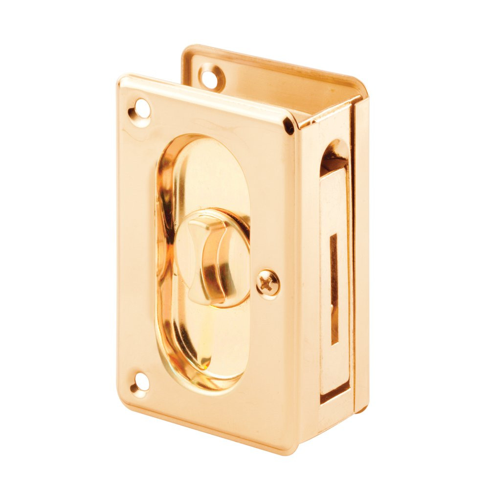 -Line N 7365 Pocket Door Privacy Lock with Pull - Replace Old or Damaged Pock...