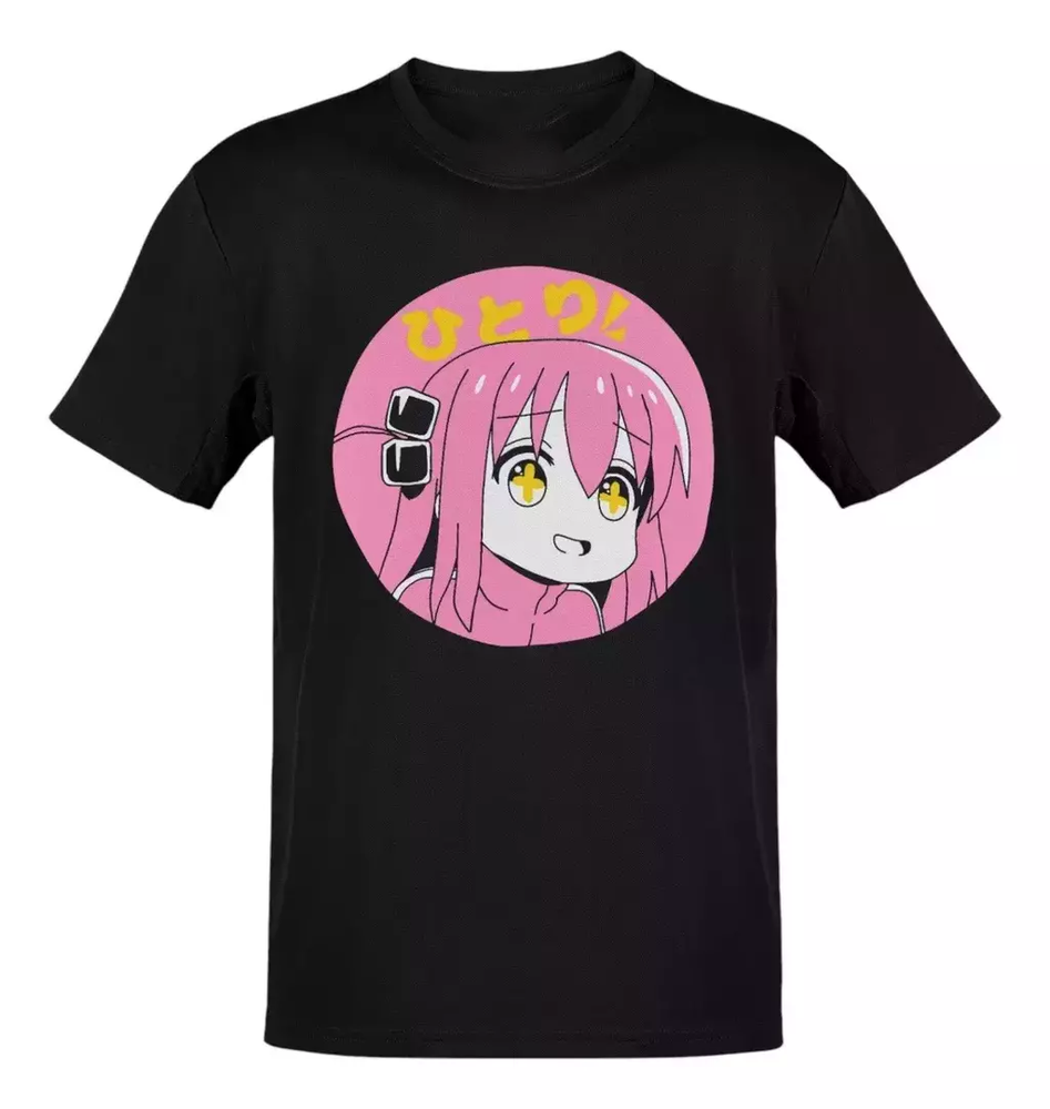 Anime Bocchi The Rock Hitori Gotoh Pink  Shirt Size S - 5Xl Gift For Friends