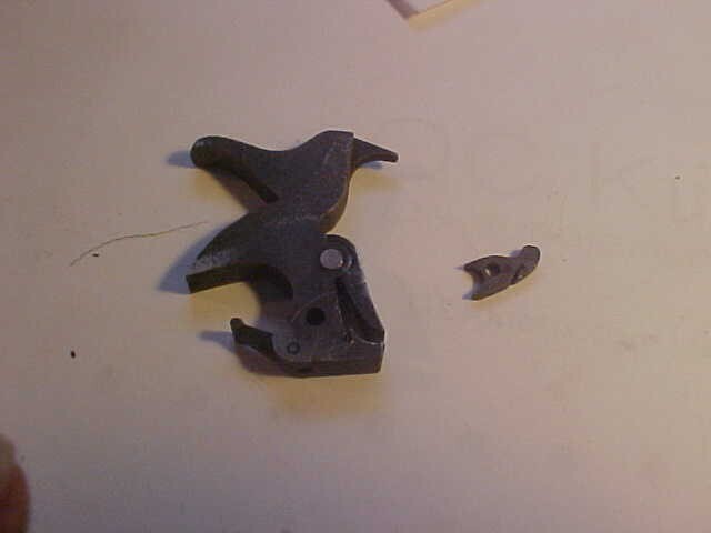 Colt New  Army &Navy Revolver Part, Hammer assembly and cylinder stop .