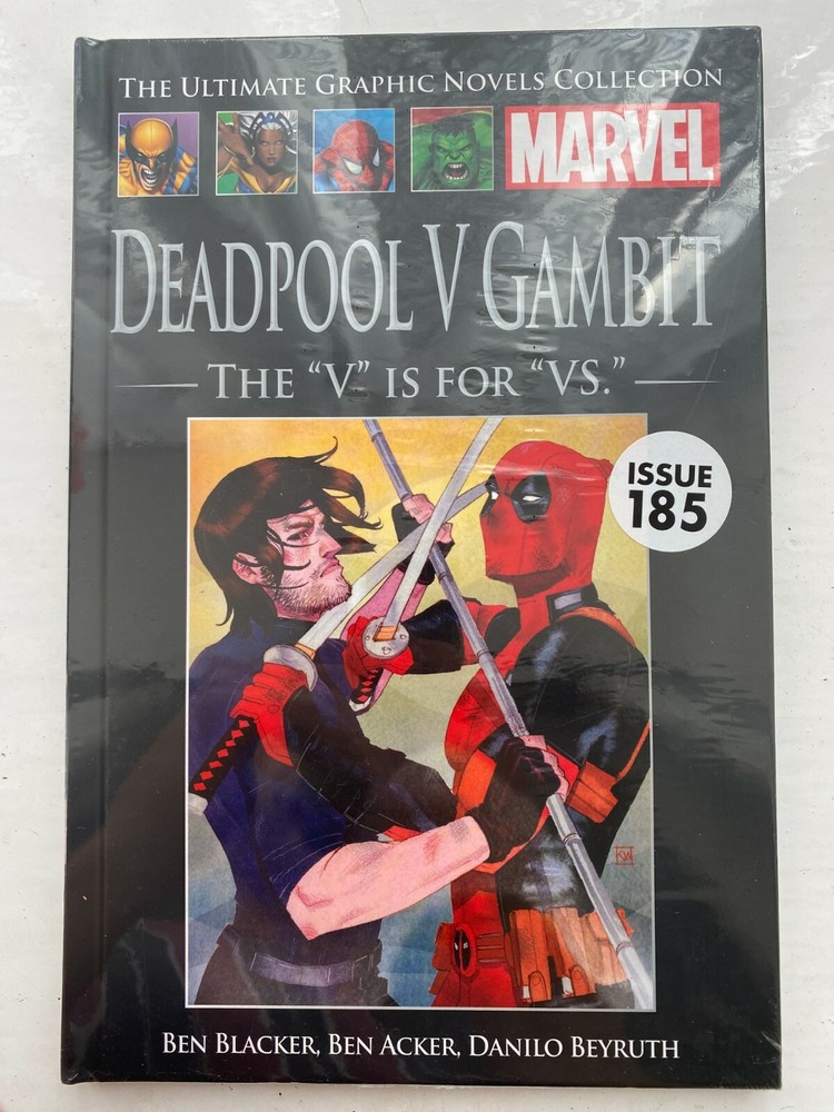 MARVEL THE ULTIMATE GRAPHIC NOVELS COLLECTION DEADPOOL V GAMBIT V IS FOR VS 142