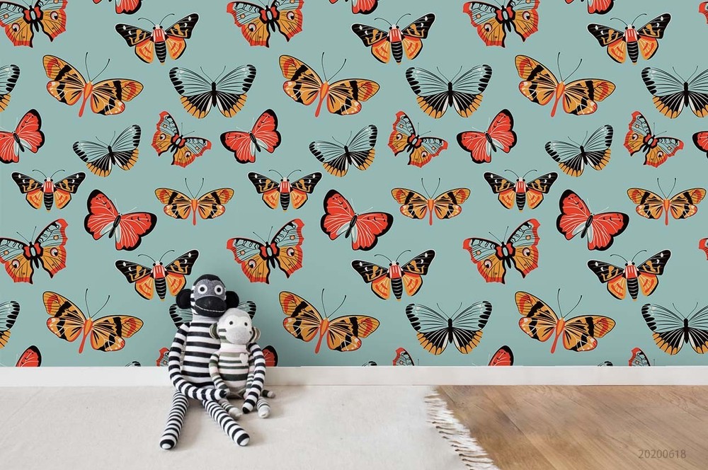 3D Insect Butterfly Pattern Wall Murals Wallpaper Murals Wall Sticker