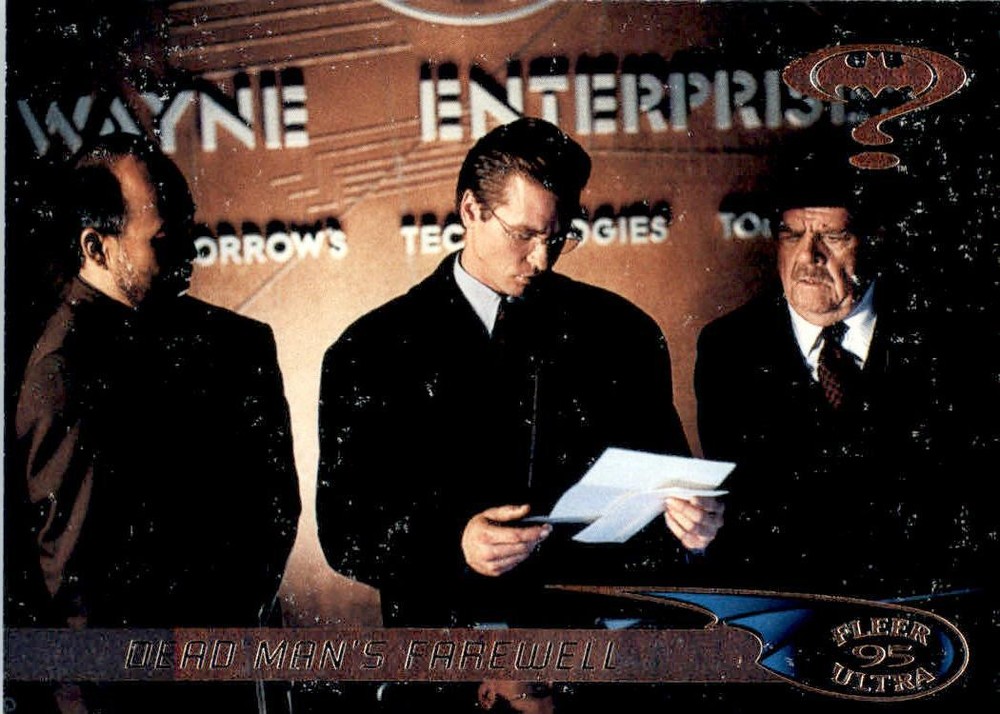 Dead Man's Farewell 1995 Ultra Batman Forever #49 Non_sport