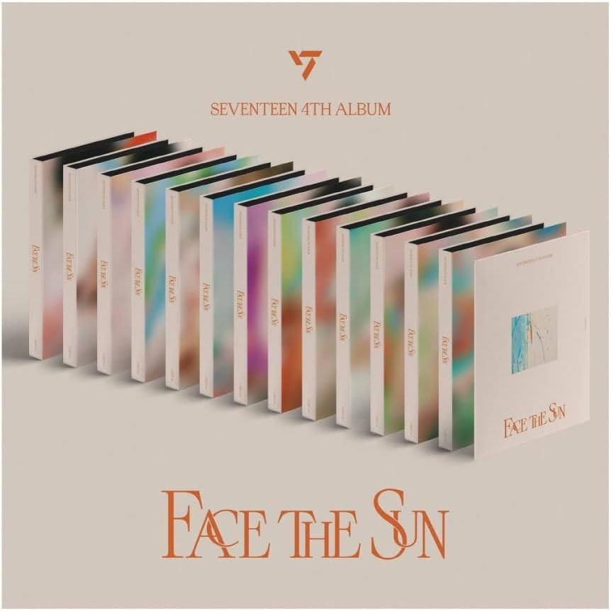 SEVENTEEN - Face the Sun [CARAT Ver.] 4Th Album+Extra Photocards Set (Random Ver