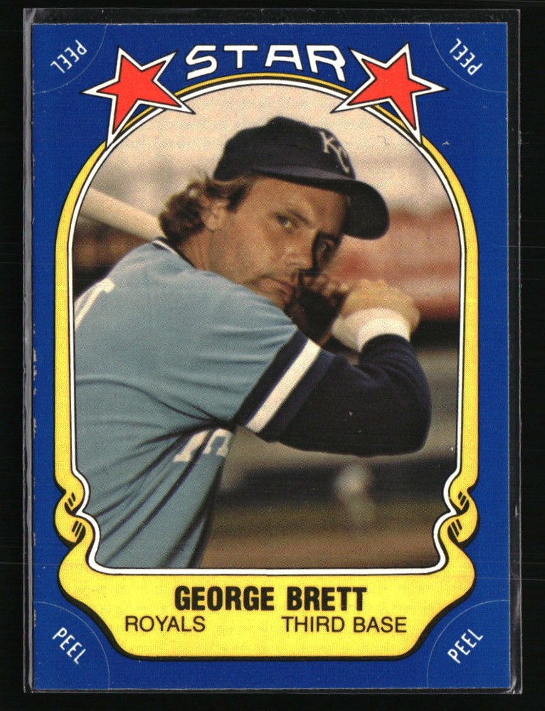 George Brett 1981 Fleer Star Stickers #116 BASEBALL Card