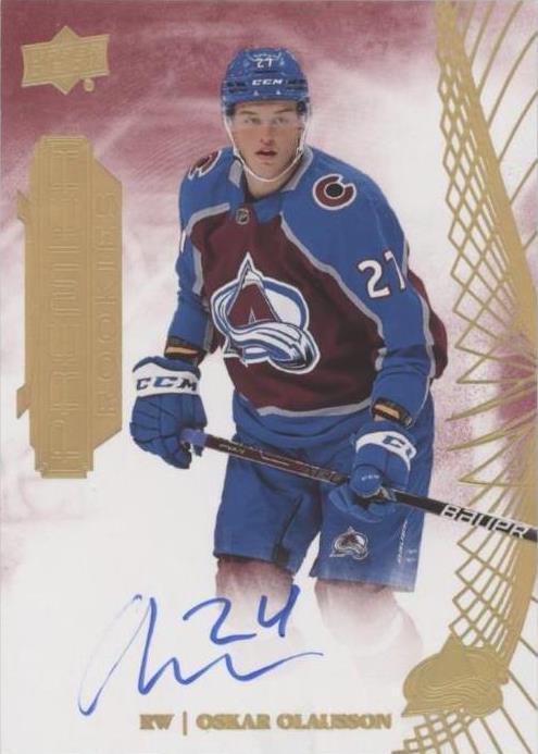 2022-23 Upper Deck Premier - Rookies Autographs #145 Oskar Olausson (AU, RC)