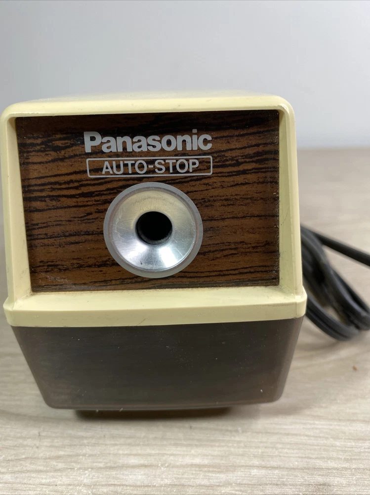 Panasonic Kp-100n Electric Pencil Sharpener Made in Japan S1a