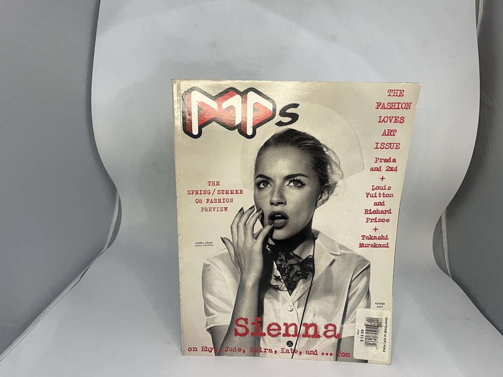 POP Magazine Winter 2007 - SIENNA COVER, S/S 08 Fashion Preview