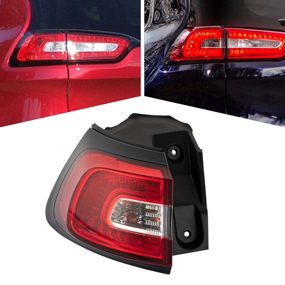 For 2014-2018 Jeep Cherokee Halogen Left Tail Light Driver Side Outer Rear Lamp
