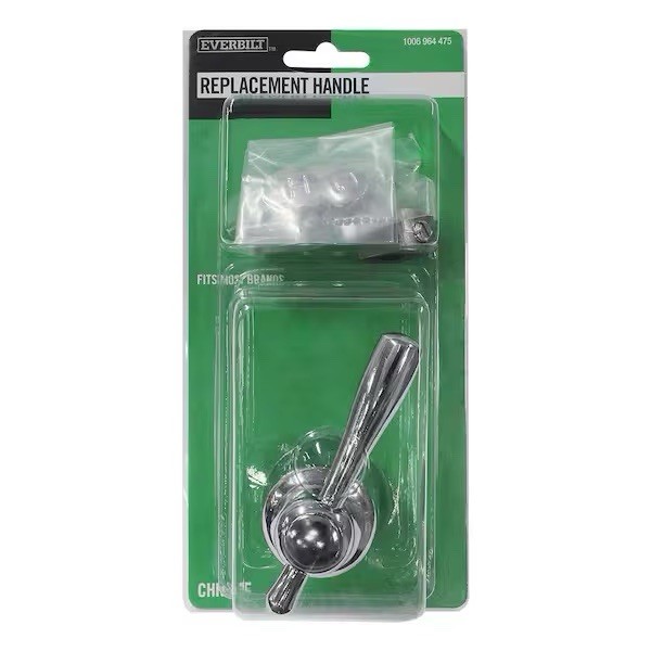 Everbilt Universal Faucet Lever Handle Replacement Kit in Chrome Finish #3