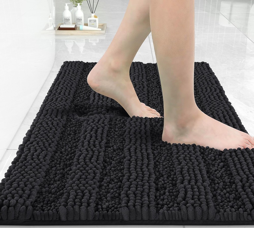 Yimobra 32x20 Extra Thick Super Absorbent Non-Slip Bathroom Rug Mat