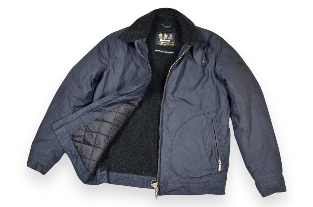 Men's Barbour Sylvester Jacket International Polyamide Waterproof Size M
