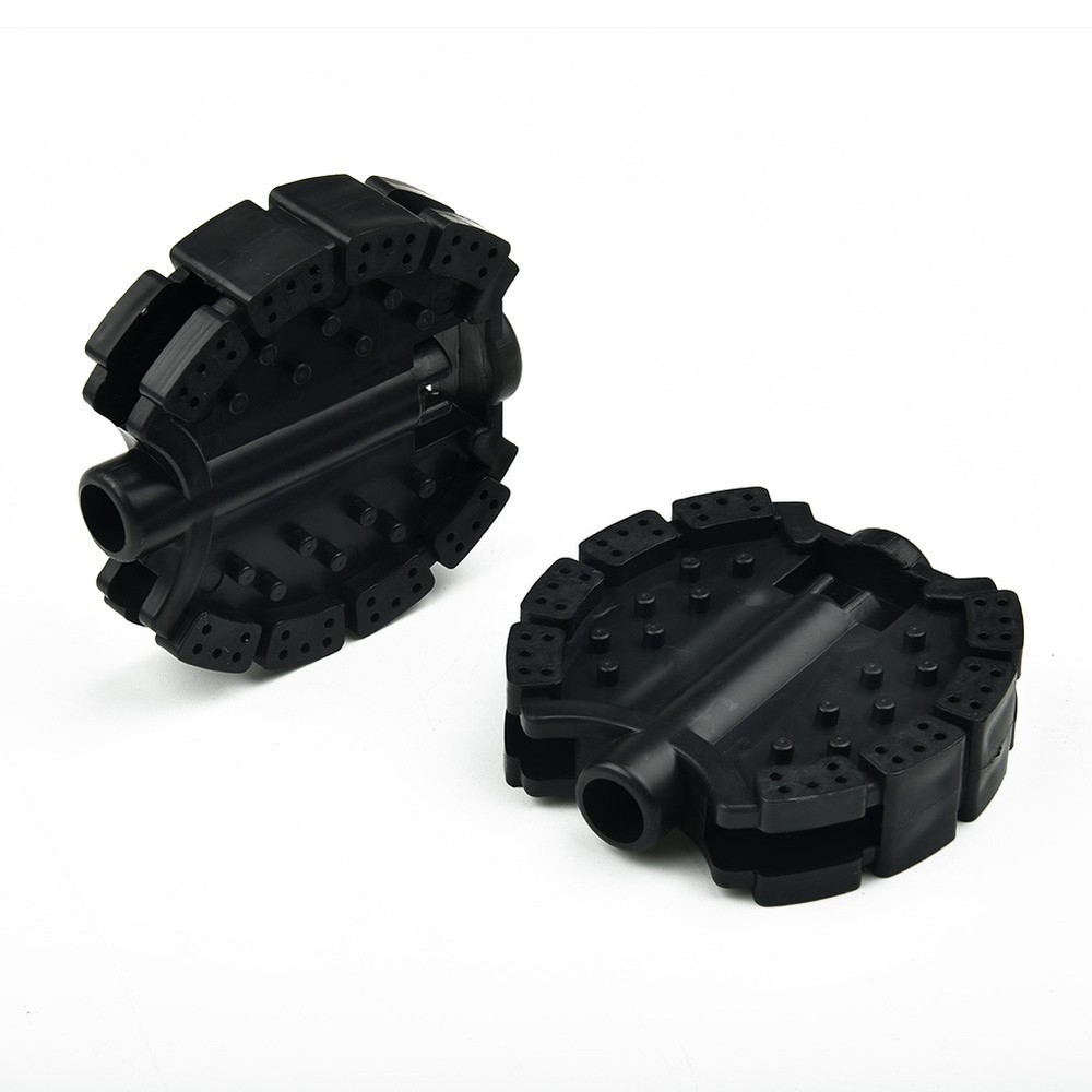 Black Kids Bike Pedals - Durable Childrens Bicycle Spare Parts