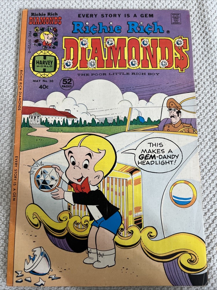 Richie Rich Diamonds #30 (May 1977, Harvey) - Good