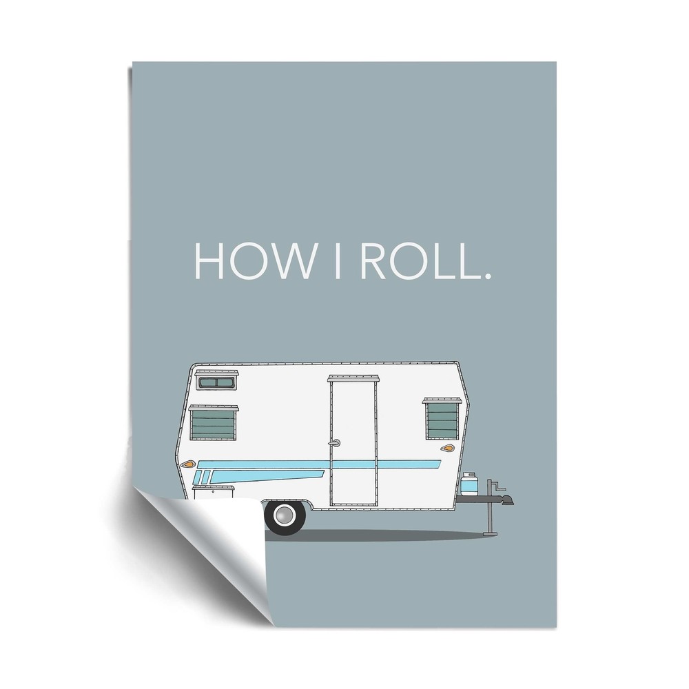 ArtWall How I Roll Removable Wall Art Mural