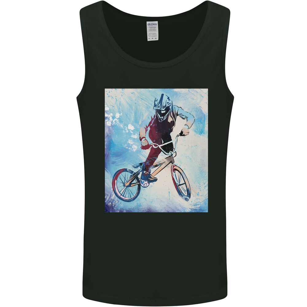 A Cool BMX Design Mens Vest Tank Top