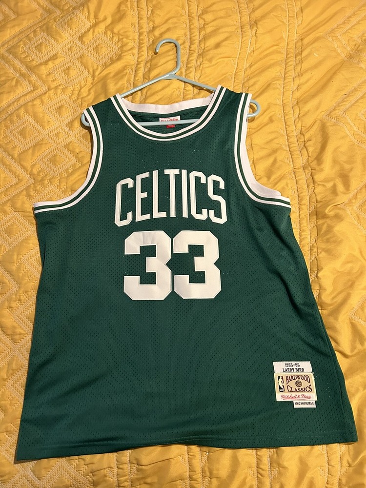Mitchell & Ness Hardwood Classics Larry Bird #33 Boston Celtics NBA Jersey XL