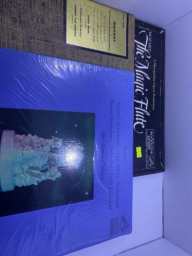 Vtg Mozart Vinal Lot 12”