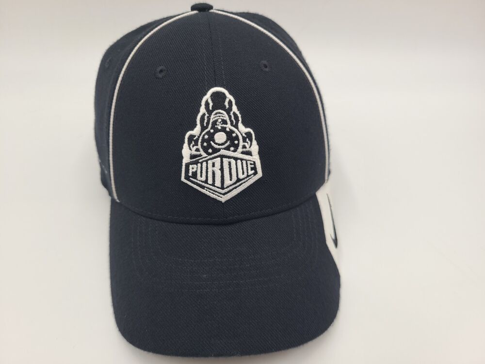 Purdue University Boilermakers Nike Legacy91 Dri-Fit Flex Fitted M-L Hat Cap Men