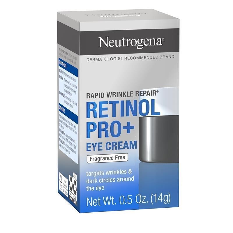 12-Pack Neutrogena Rapid Wrinkle Repair Retinol Pro+ Eye Cream 14g Anti-Aging Solution