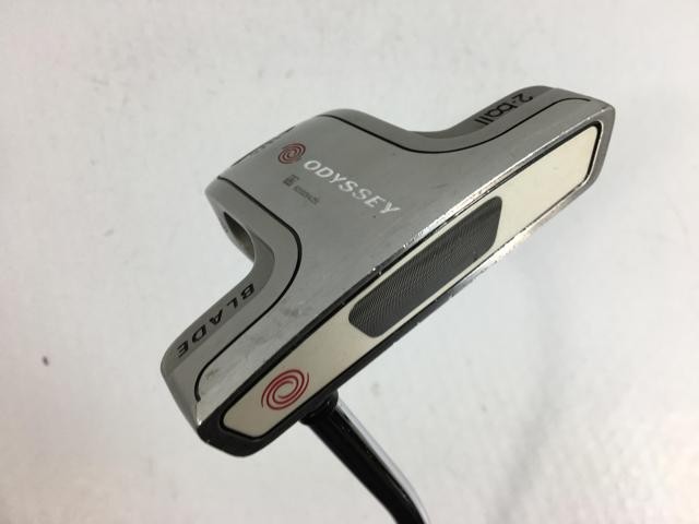 Odyssey White Steel 2 Ball Blade Putter Original Steel Design