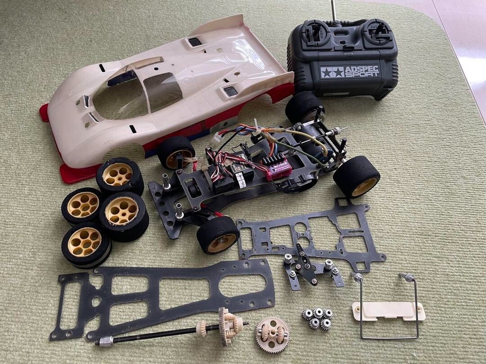 Tamiya 1/12 Toyota Tom's Porsche 956 RC Racing Master Radio Control Set