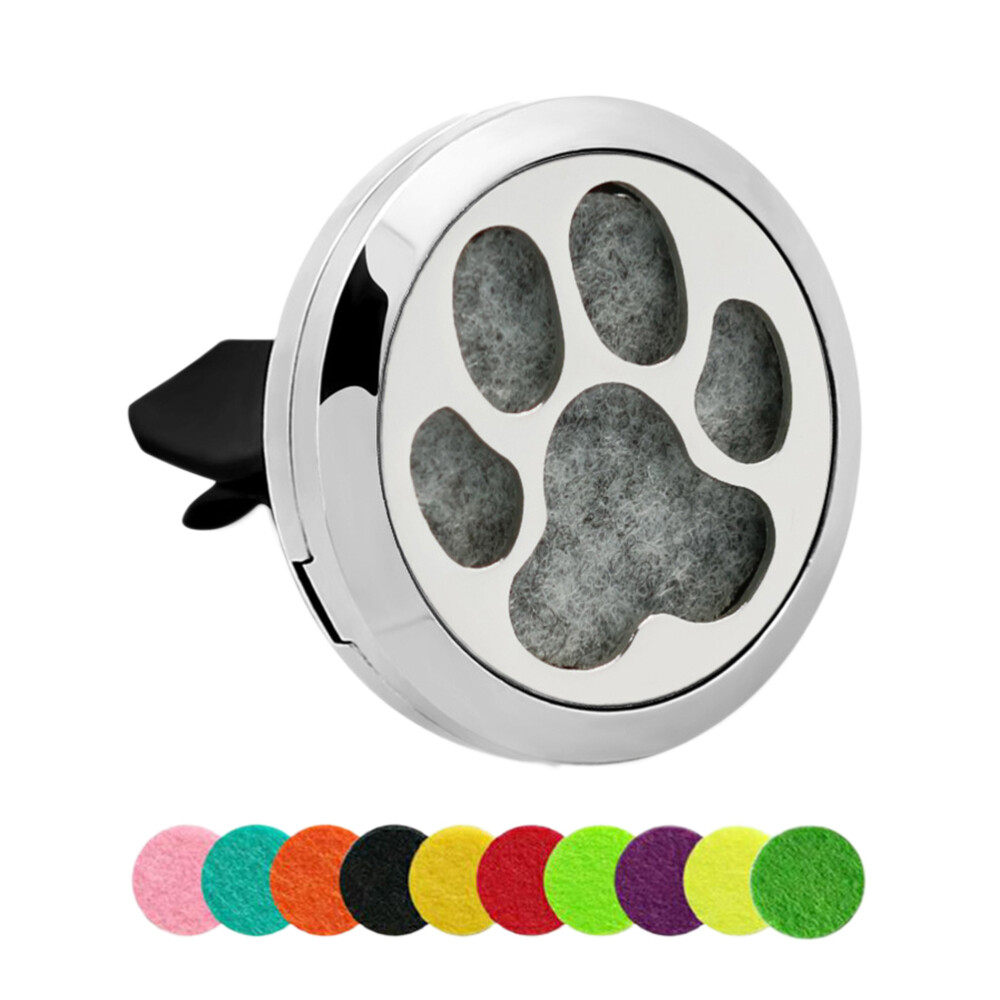 30mm Essential Oil Diffuser Vent Clip Aromatherapy Air Freshener Floating Charm