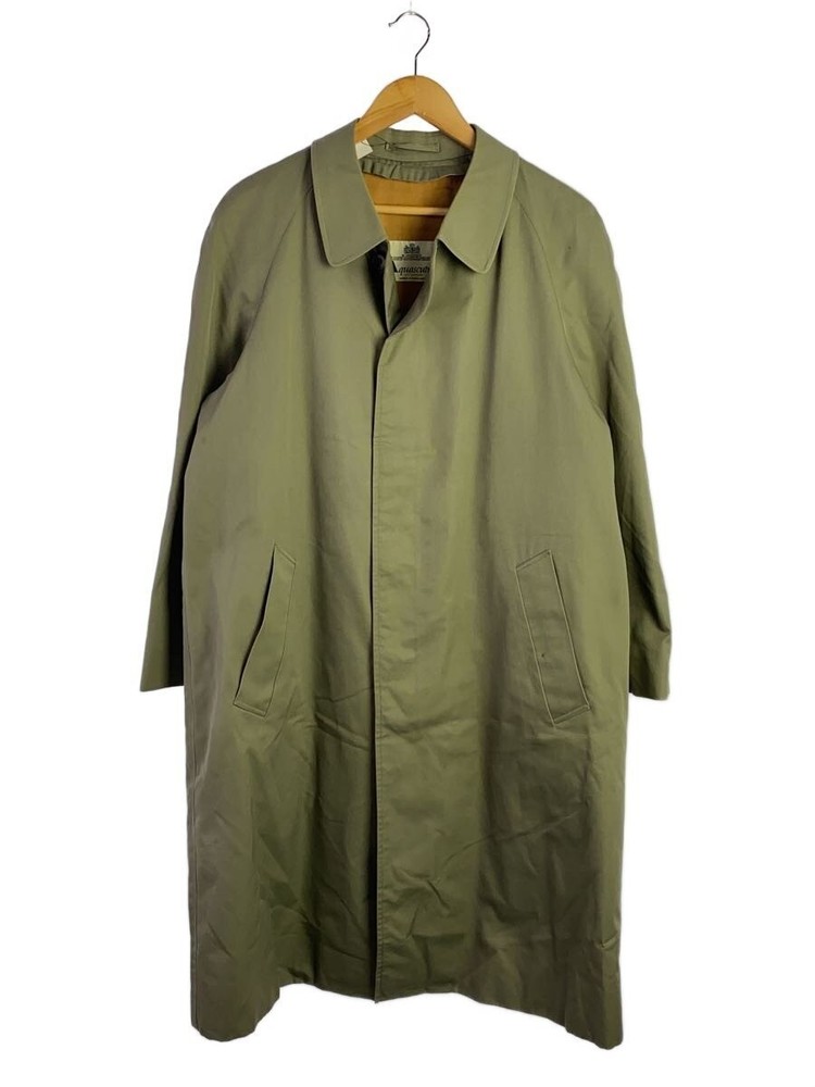 Aquascutum  Steel Collar Coat/-/Cotton/Khk// 3398