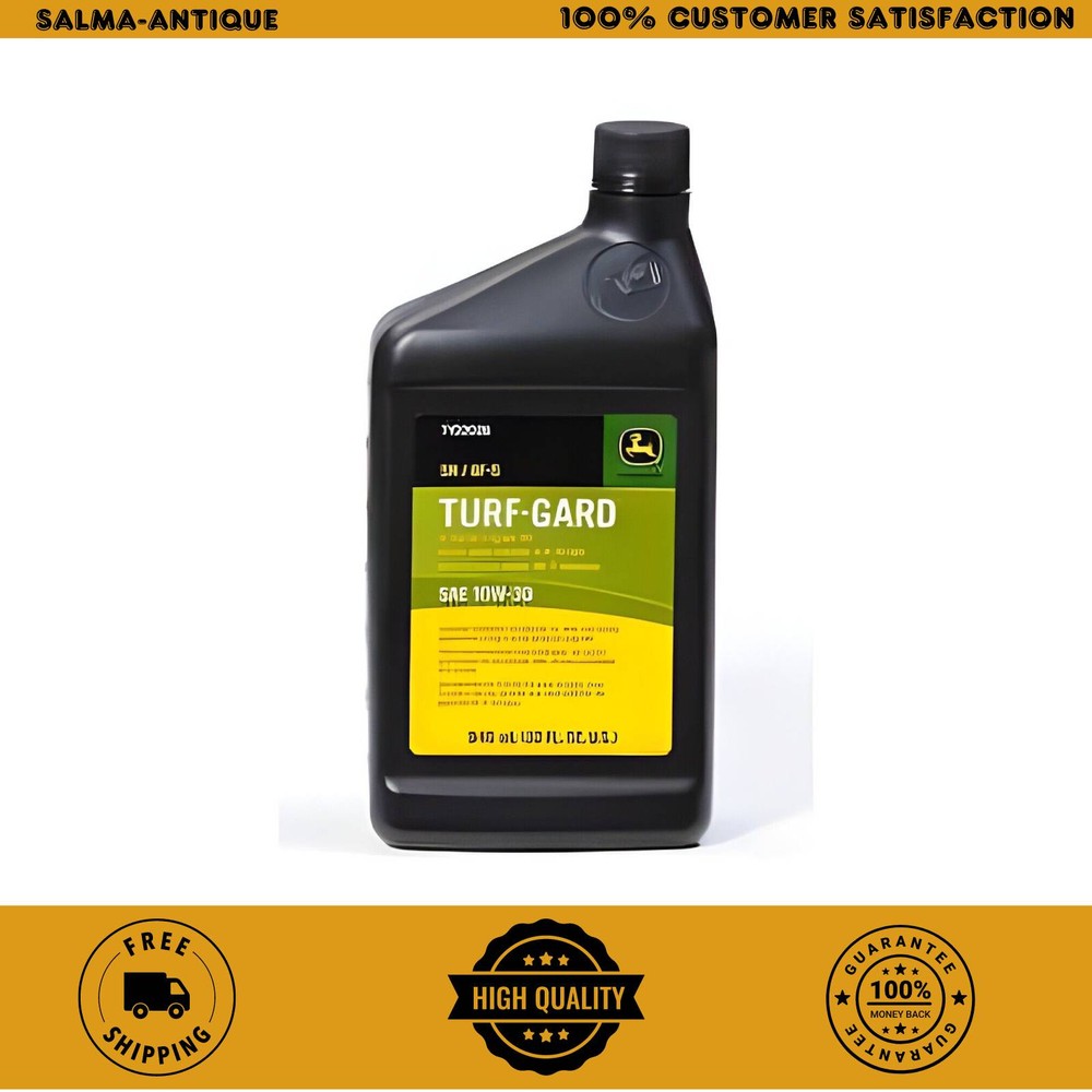 32 Oz 10W-30 Motor Oil for John Deere Engine SAE Turf Guard Quart NEW