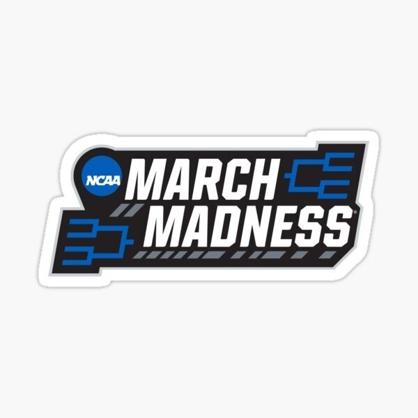 March Madness Die-Cut Vinyl Sticker for Fans