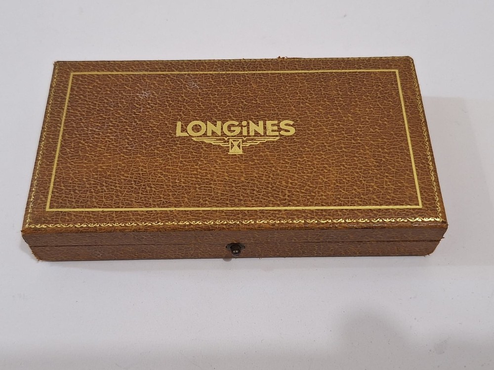 Vintage 1960 Longines Watch Box Original No Omega