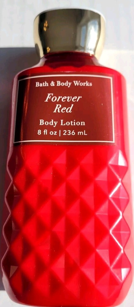 Bath and Body Works Body Lotion *FOREVER RED* 8 oz Free Shipping