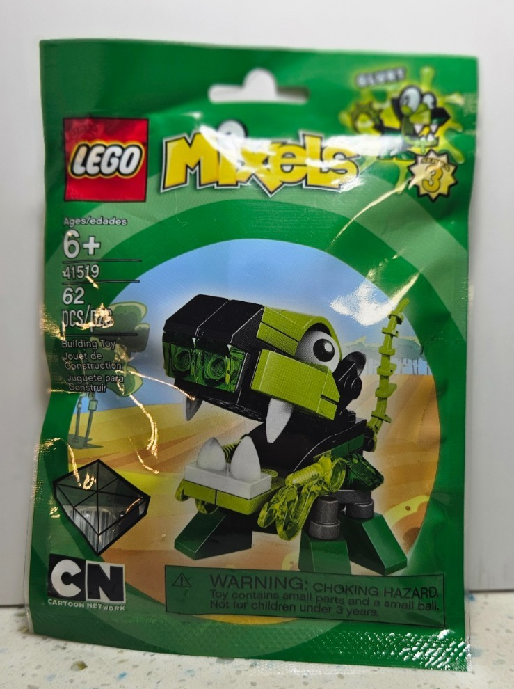 LEGO 41519 Mixels Glurt Series 3 Cartoon Network NEW Sealed Retired
