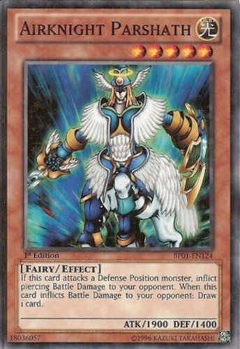 Airknight Parshath BP01-EN124 Starfoil Rare 1st Edition NM English Yugioh Card