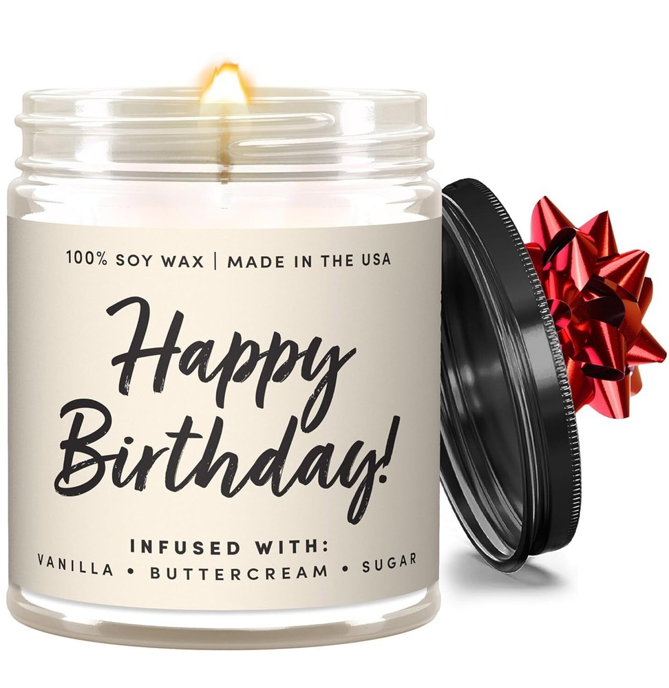 WAX & WIT Premium Scented Candles for Birthday Gift Ideas and Celebrations