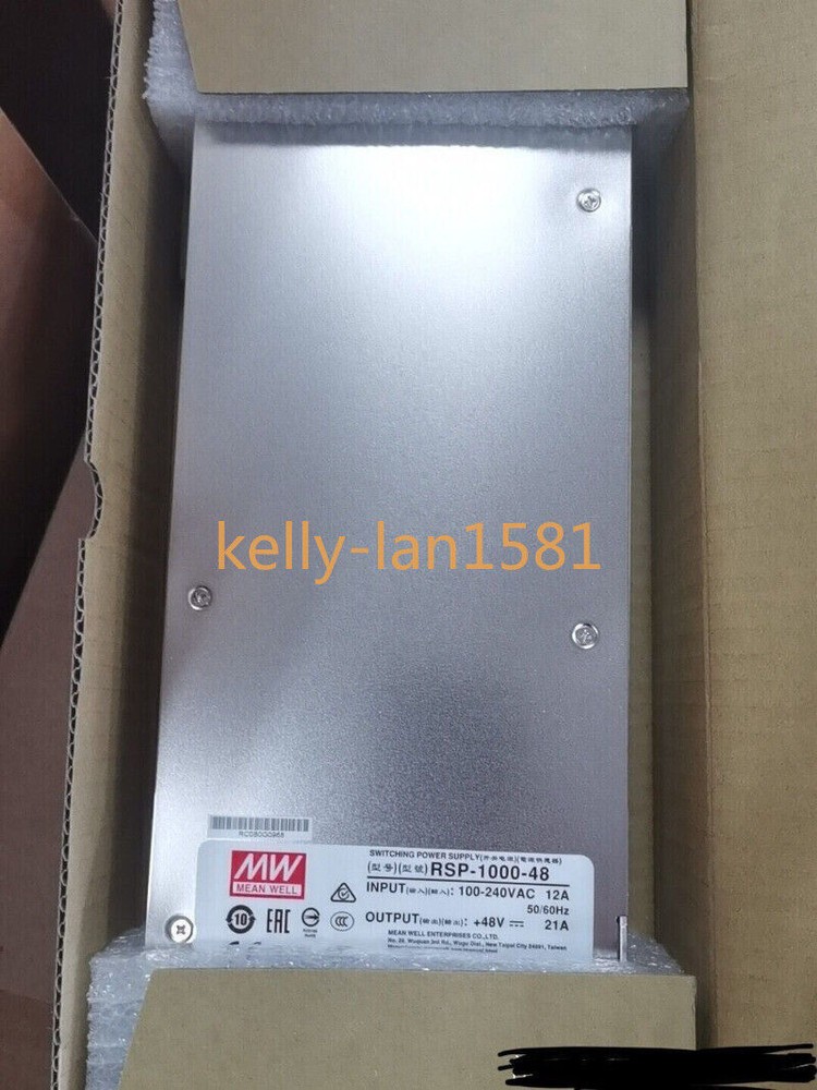100% Test 1pcs New PFC Switching Power Supply RSP-1000-48 #A6-37