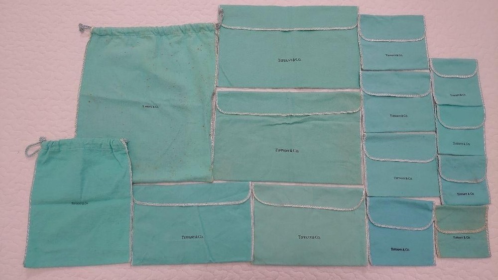 Tiffany＆Co. Jewelry Accessory Case Storage Bag Small Item Case Used From Japan
