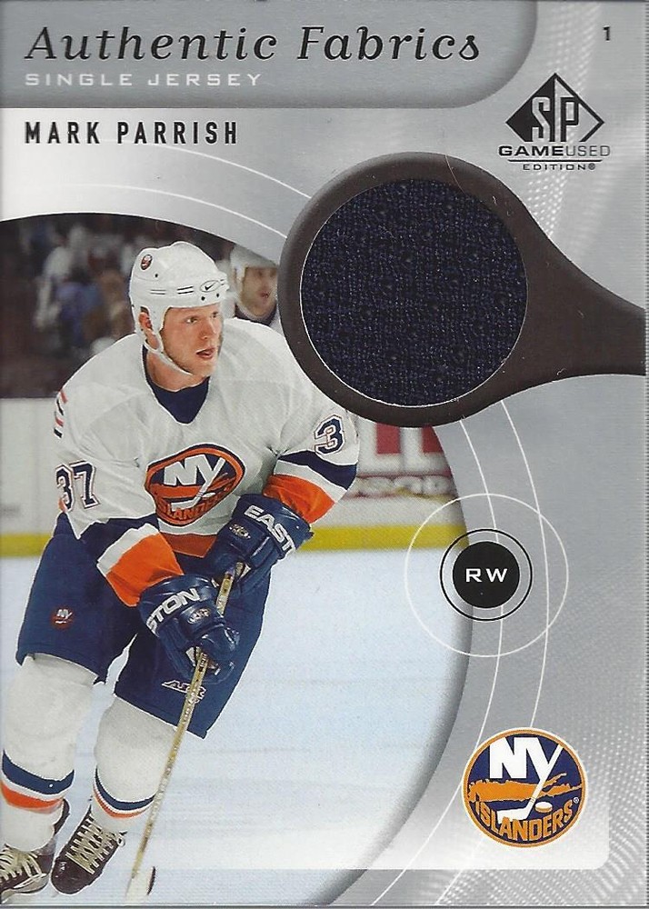 2005-06 SP Game Used Mark Parrish Navy Jersey #AFMP NM-MT