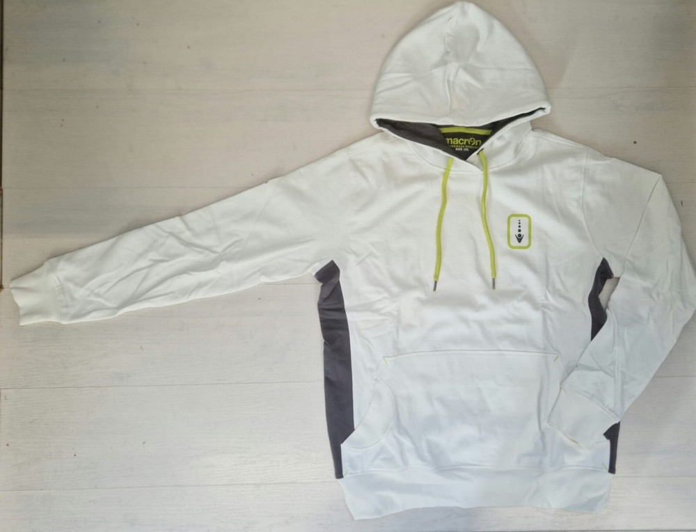 7527 Macron Research Hoodie Cotton Sweatshirt with Pockets