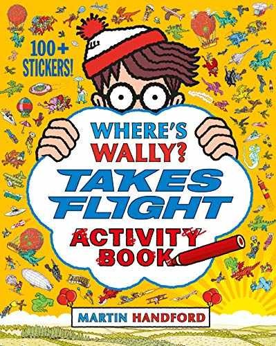 Where's Wally? Takes Flight: Activity - Paperback, by Martin Handford - Good