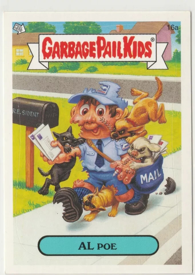 Al Poe #16a Garbage Pail Kids 2006 ANS5 All-New Series 5 GPK Card